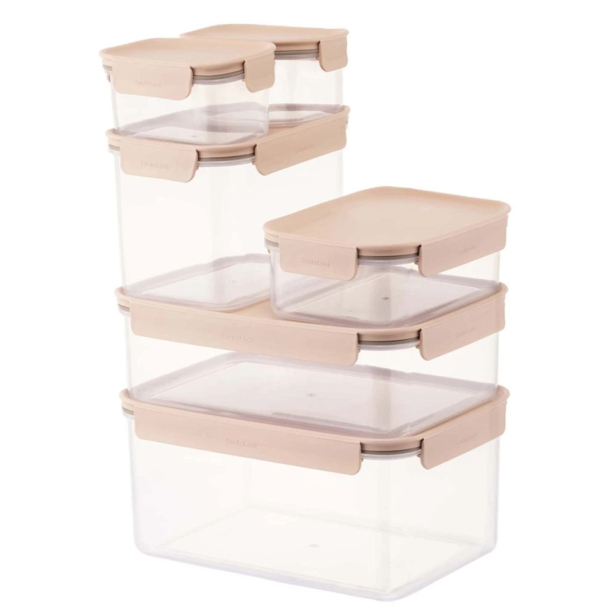 Cutie pentru alimente CLASSIC PLUS 1,25 l roz/transparent