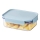 Cutie pentru alimente CLASSIC PLUS 420 ml, albastru/transparent