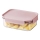 Cutie pentru alimente CLASSIC PLUS, 420 ml, roz/transparentă