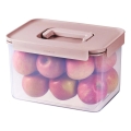 Cutie pentru alimente CLASSIC PLUS, 6 l, roz/transparentă