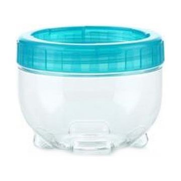 Cutie pentru alimente INTERLOCK, 0,3 l, turcoaz/transparentă