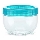 Cutie pentru alimente INTERLOCK, 0,3 l, turcoaz/transparentă