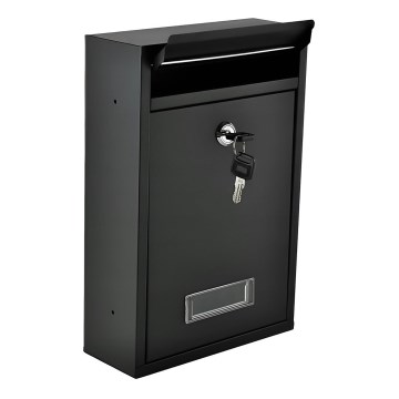 Cutie poștală neagră 21,7x32 cm