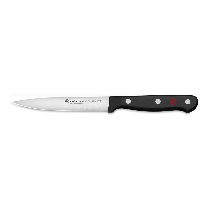 Cuțit de bucătărie pentru decojit GOURMET 12 cm negru Wüsthof