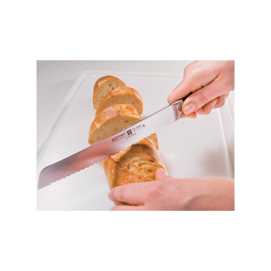 Cuțit de bucătărie pentru pâine CLASSIC 20 negru Wüsthof