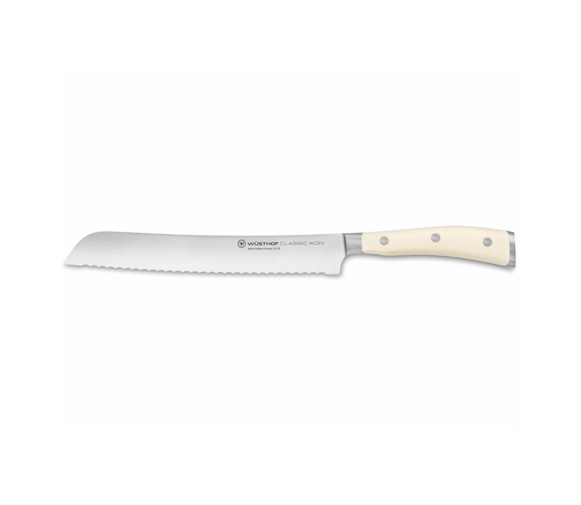 Cuțit de bucătărie pentru pâine CLASSIC IKON 20 crem Wüsthof