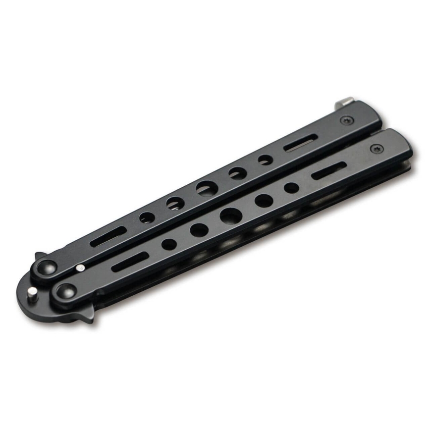 Cuțit de buzunar Böker Magnum Balisong All Black 22,9 cm