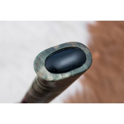 Cuțit de vânătoare din oțel de Damasc 11,6 cm arțar/abanos