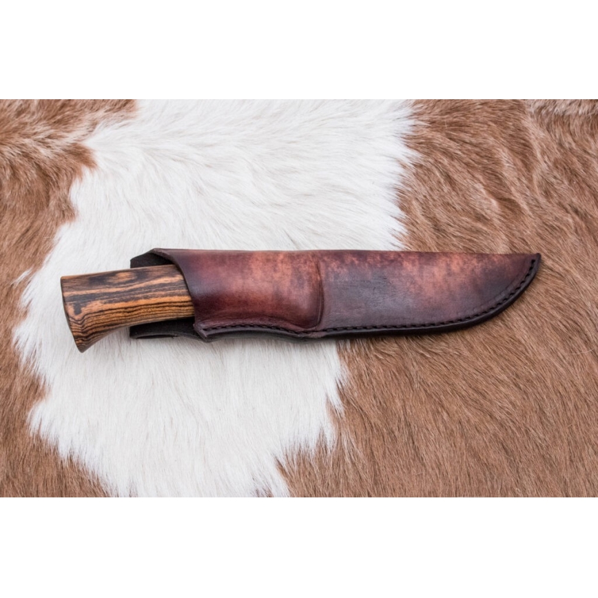 Cuțit exclusiv din oțel de Damasc 12 cm cordia/abanos