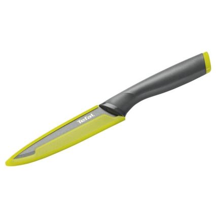 Cuțit universal din oțel inoxidabil Tefal FRESH KITCHEN 12 cm gri/verde
