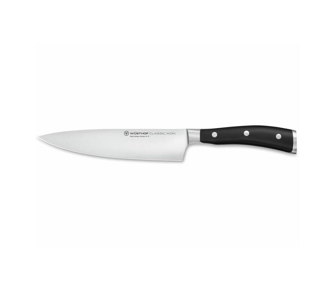 Cuțitul bucătarului CLASSIC IKON 18 cm negru Wüsthof