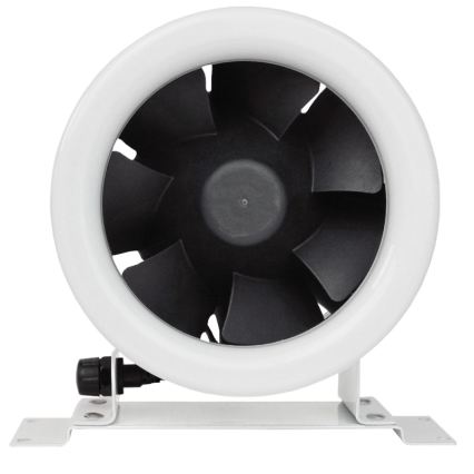 Dalap 24MF125 - Ventilator de canal cu motor eficient energetic și regulator de turații MF 125 EC 20W/230V