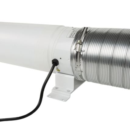 Dalap 24MF125 - Ventilator de canal cu motor eficient energetic și regulator de turații MF 125 EC 20W/230V