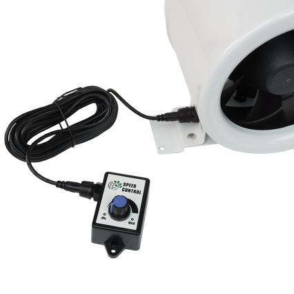 Dalap 24MF150 - Ventilator de conductă cu motor eficient din punct de vedere energetic și reglaj de viteză MF 150 EC 40W/230V