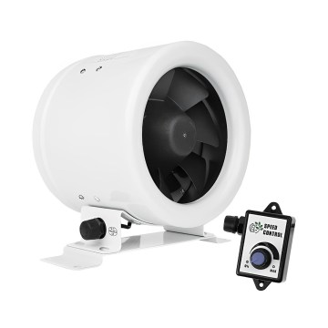 Dalap 24MF150 - Ventilator de conductă cu motor eficient din punct de vedere energetic și reglaj de viteză MF 150 EC 40W/230V