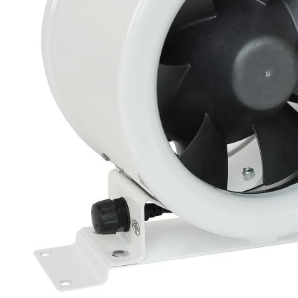 Dalap 24MF200 - Ventilator pentru tubulatură cu motor economic și regulator de turații MF 200 EC 75W/230V