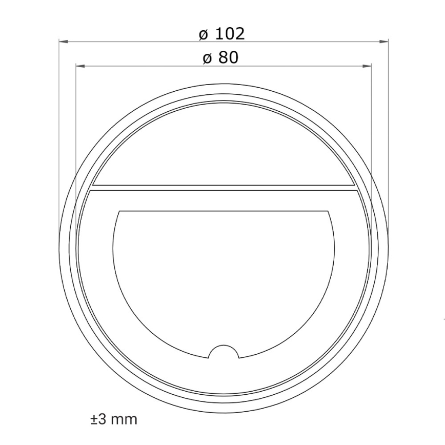 Dalap 2990 - Clapetă anti-retur pentru conducte GBV 100, etanșă la mirosuri și vapori