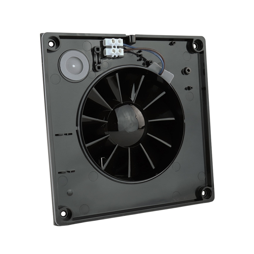 Dalap 41096ZW - Ventilator axial cu temporizator 125 DARK ZW 10W/230V