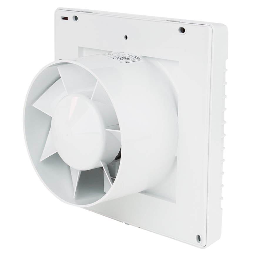 Dalap 41105 - Ventilator axial cu clapetă automată și temporizator 100 LVZ 12 18W/12V
