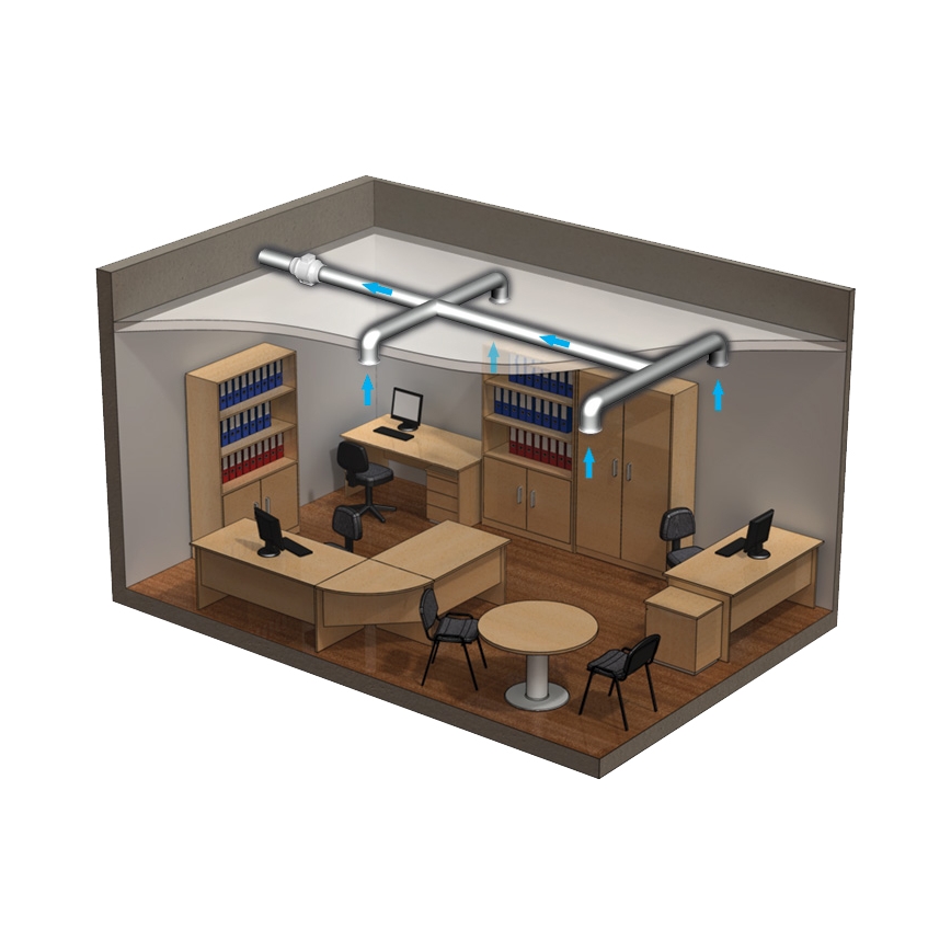 Dalap 8207 - Ventilator axial AP PROFI 125, 29W/230V