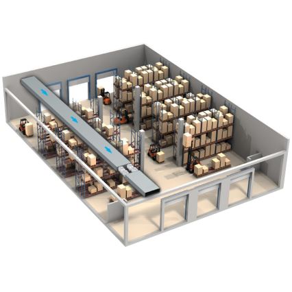 Dalap 8207 - Ventilator axial AP PROFI 125, 29W/230V