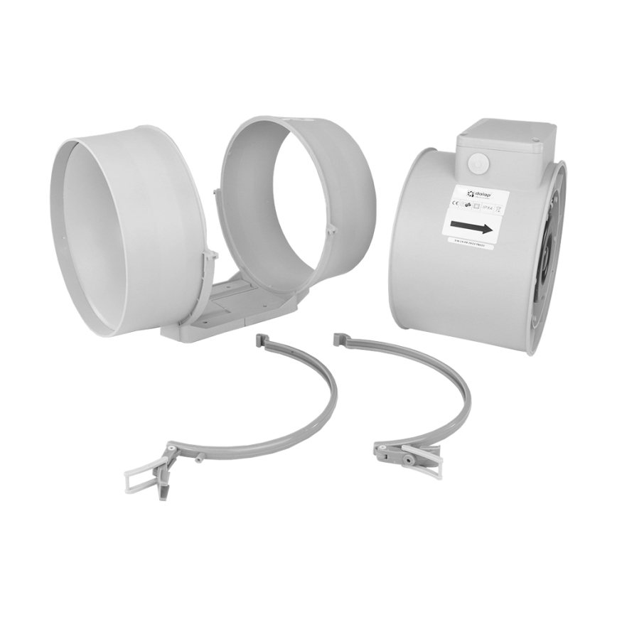 Dalap 8216 - Ventilator axial AP PROFI 200 108W/230V