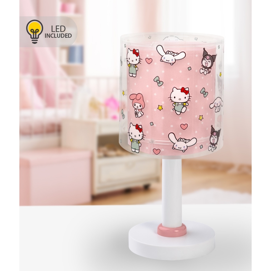 Dalber 41251 - Lampă LED pentru copii HELLO KITTY&FRIENDS 1xG4/4W/230V roz