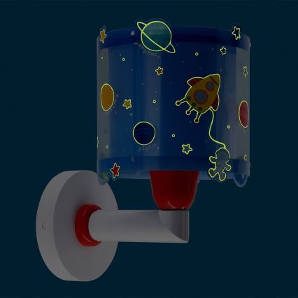 Dalber 41349 - Aplică de perete pentru copii PLANETS 1xE27/15W/230V