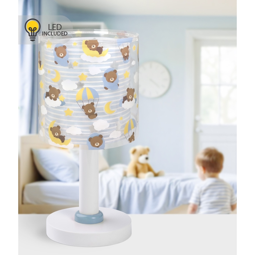 Dalber 41571T - Lampă LED pentru copii BABY TEDDY, 1xG4/4W/230V, albastră