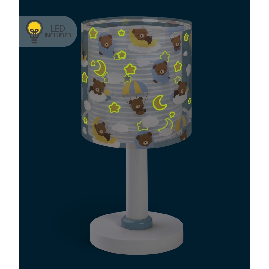Dalber 41571T - Lampă LED pentru copii BABY TEDDY, 1xG4/4W/230V, albastră