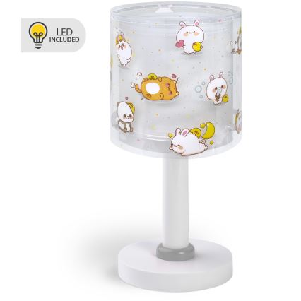 Dalber 41761E - Lampă LED pentru copii KAWAII FRIENDS 1xG4/4W/230V gri