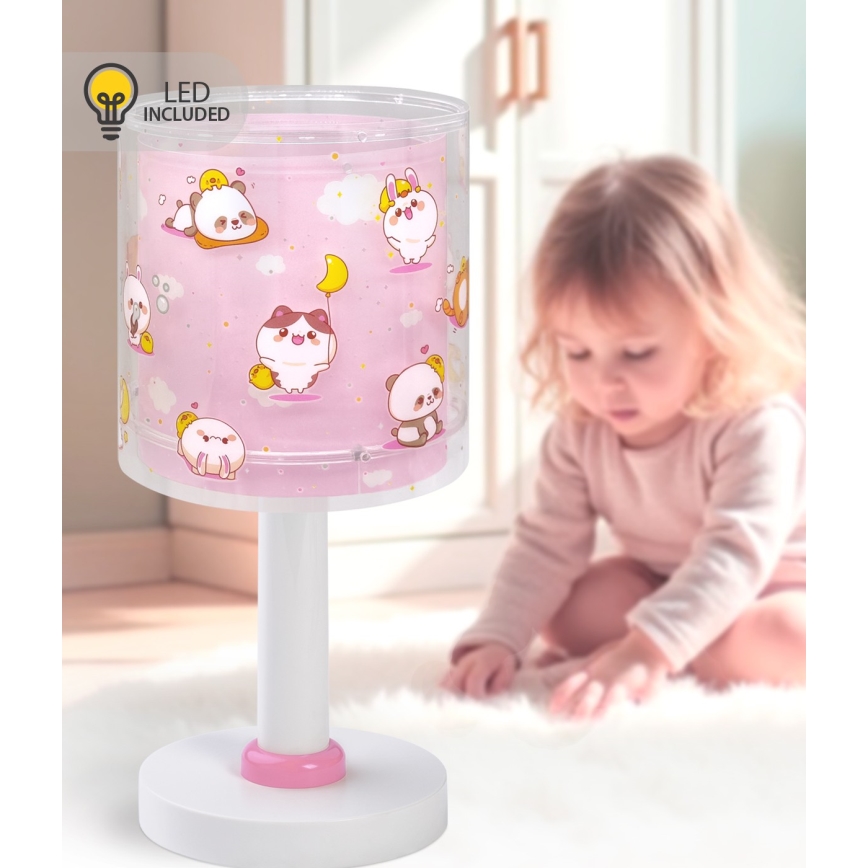 Dalber 41761S - Lampă LED pentru copii KAWAII FRIENDS 1xG4/4W/230V, roz