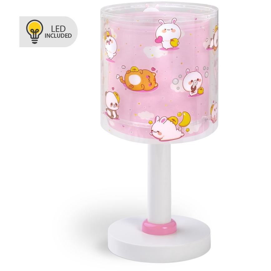 Dalber 41761S - Lampă LED pentru copii KAWAII FRIENDS 1xG4/4W/230V, roz
