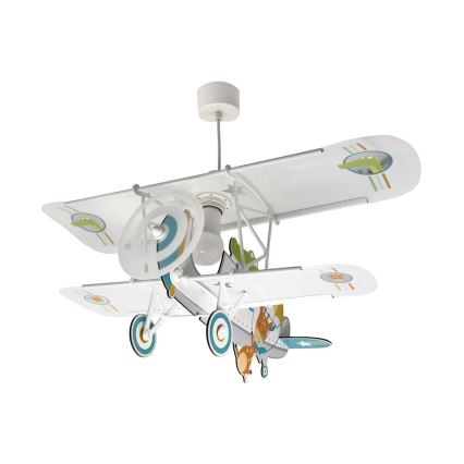 Dalber 54542 - Candelabru pentru copii LITTLE CROCODILE 1xE27/15W/230V