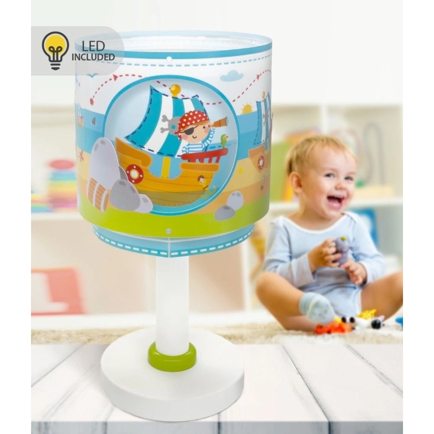 Dalber 60651N - Lampă de veghe LED pentru copii PIRATE ISLAND 1xG4/4W/230V, multicoloră
