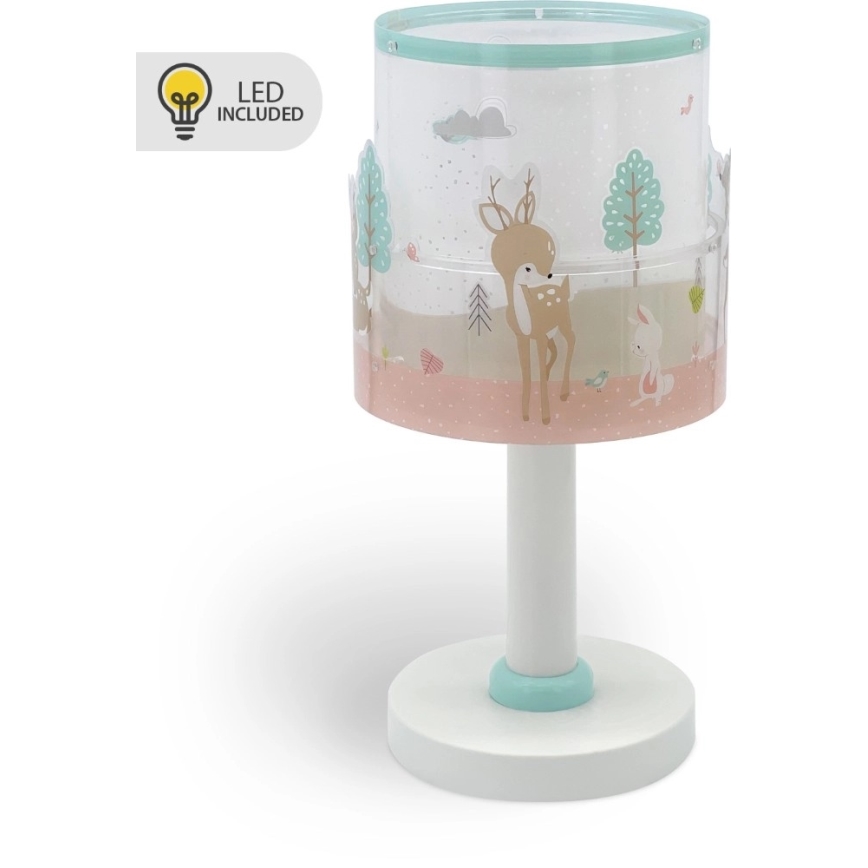Dalber 61271N - Lampă LED pentru copii LOVING DEER 1xG4/4W/230V multicolor