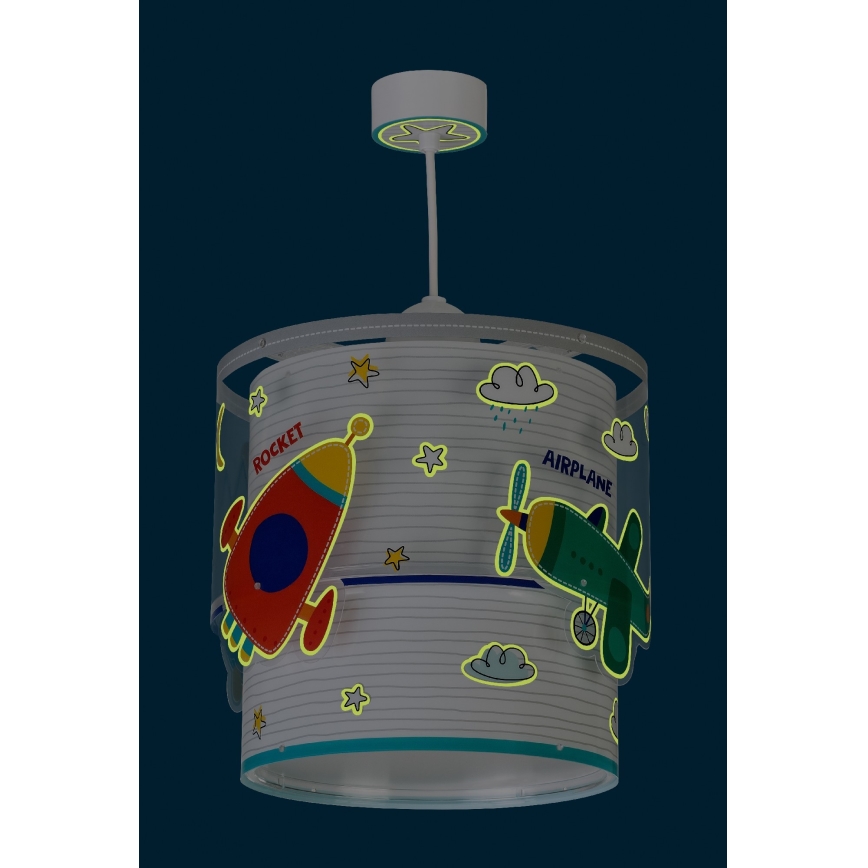 Dalber 61682 - Lustră copii BABY TRAVEL 1xE27/60W/230V