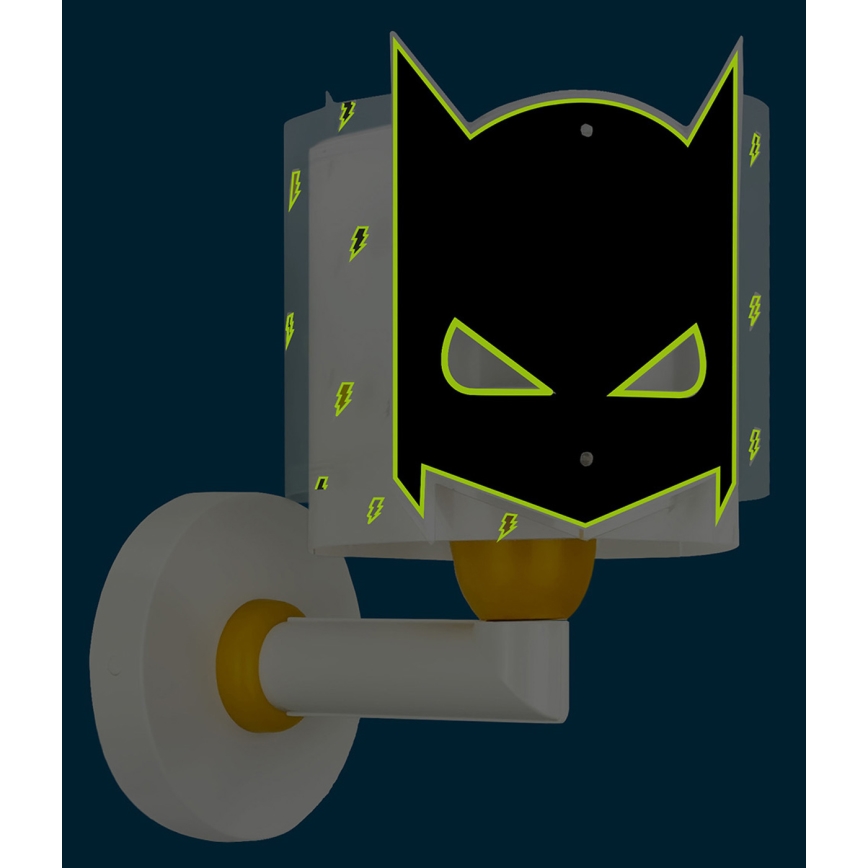 Dalber 61809 - Aplica de perete pentru copii DARK HERO, 1xE27/15W/230V