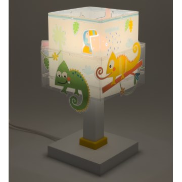 Dalber 63311N - Lampă LED pentru copii HAPPY JUNGLE, 1xG4/4W/230V, multicoloră