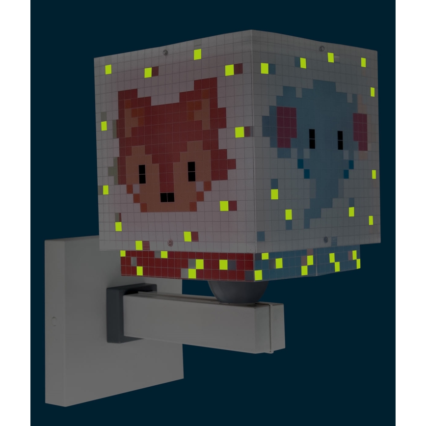 Dalber 63379 - Aplica de perete pentru copii LITTLE PIXEL 1xE27/15W/230V