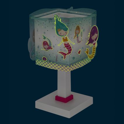 Dalber 63441N - Lampă de noptieră LED pentru copii MERMAIDS 1xG4/4W/230V multicoloră