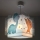 Dalber 63452 - Lustră pentru copii BABY DINOS 1xE27/15W/230V multicoloră