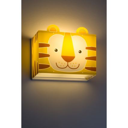 Dalber 64568 - Aplică perete copii LITTLE TIGER 1xE27/60W/230V