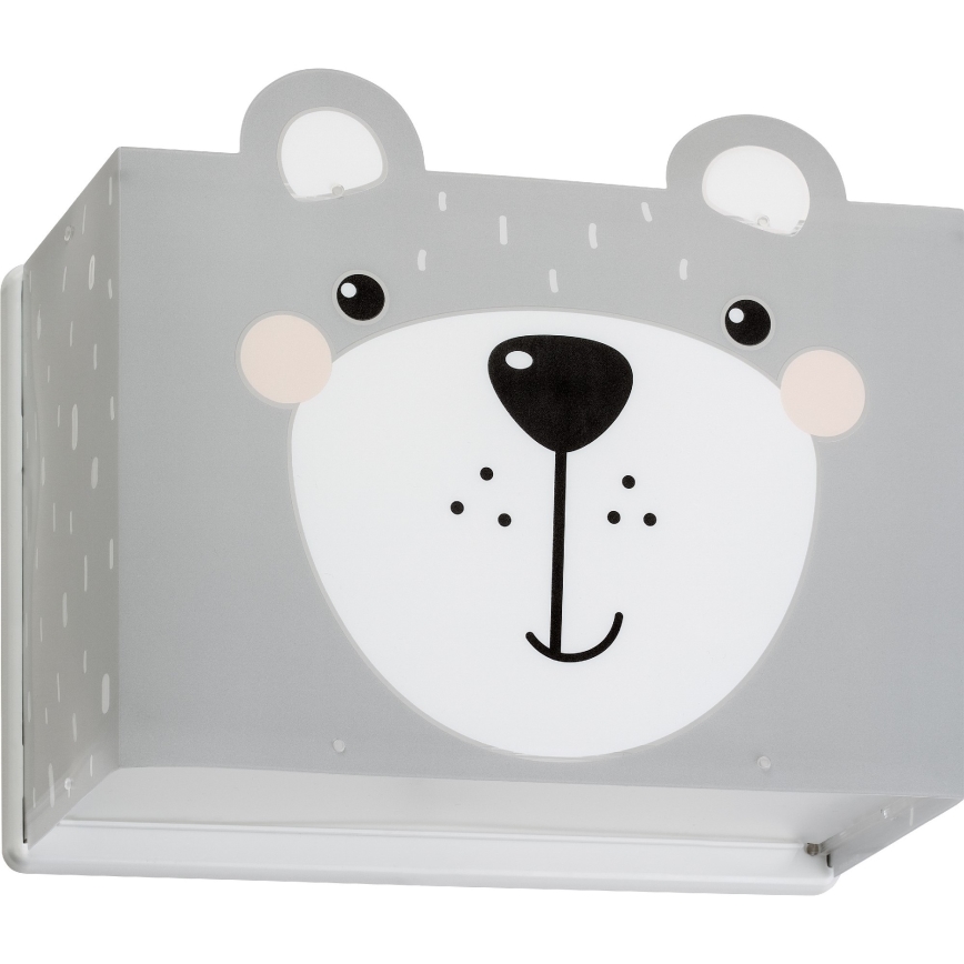 Dalber 64578 - Aplică perete copii LITTLE TEDDY 1xE27/60W/230V