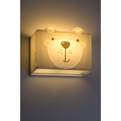 Dalber 64578 - Aplică perete copii LITTLE TEDDY 1xE27/60W/230V