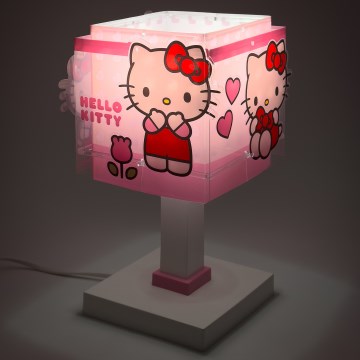 Dalber 73261 - Lampă de noptieră LED HELLO KITTY pentru copii 1xG4/4W/230V, roz
