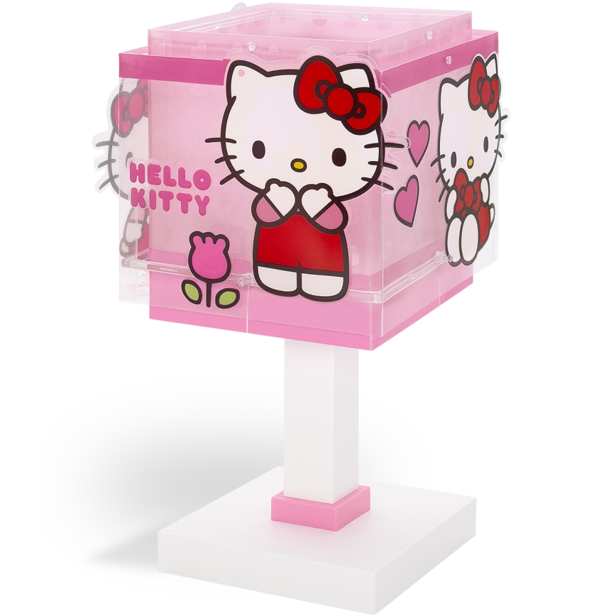 Dalber 73261 - Lampă de noptieră LED HELLO KITTY pentru copii 1xG4/4W/230V, roz