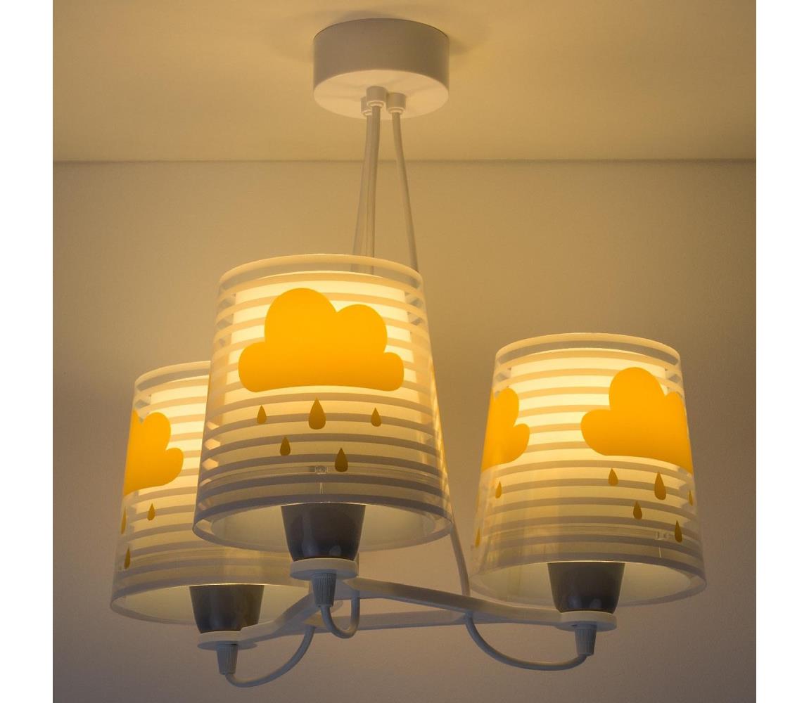 Dalber 81197E - Lustră copii LIGHT FEELING 3xE27/60W/230V