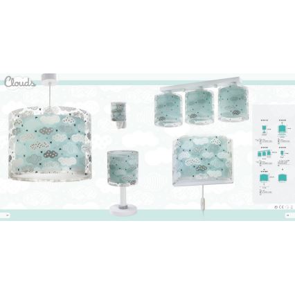 Dalber D-41413H -  Plafoniera CLOUDS 3xE27/60W/230V