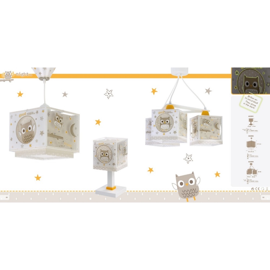 Dalber D-63391 - Veioză copii GOOD NIGHT 1xE14/40W/230V